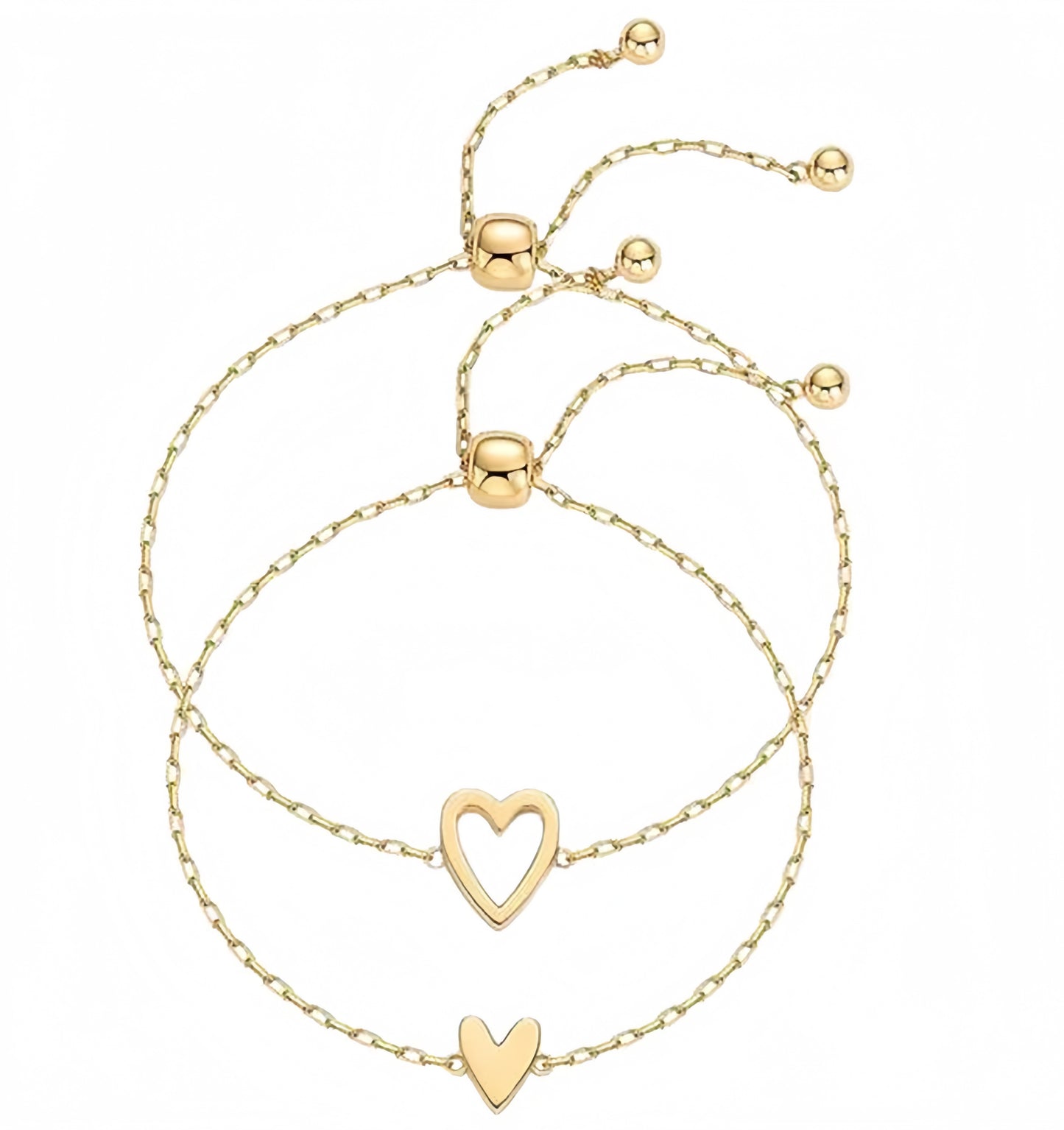 Passende Herzen Armband