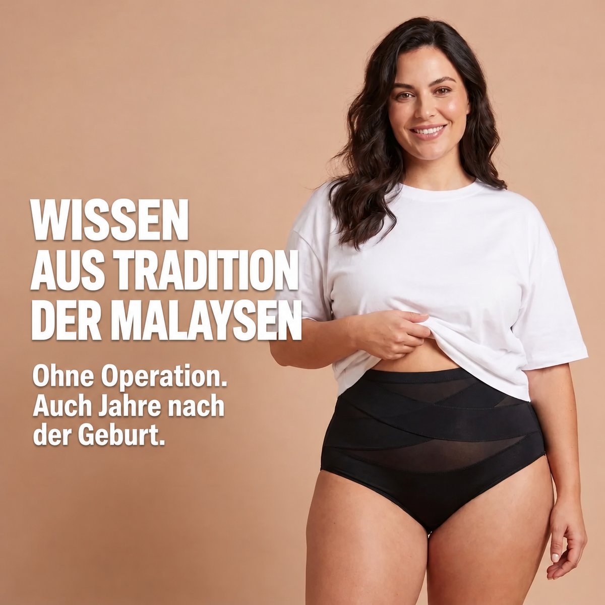 Bauchweg-Slip nach der Geburt