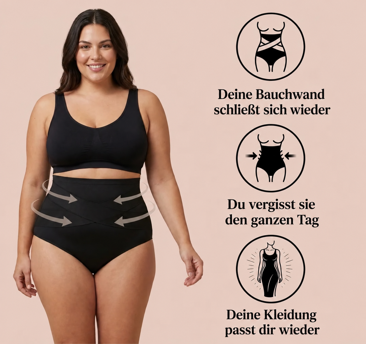 Bauchweg-Slip nach der Geburt